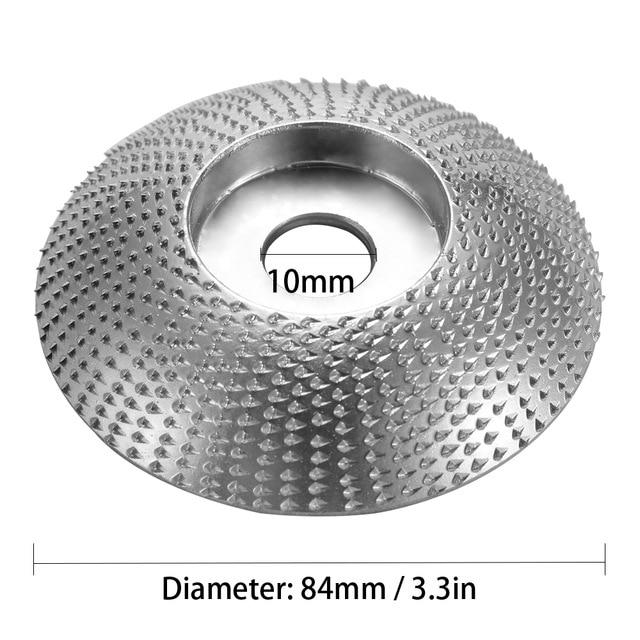 Angle grinding Disc Wood Grinding Wheel Wood Carving for Angle Tungsten Carbide Coating Bore Shaping Sanding Abrasive Tool
